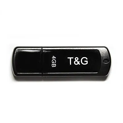 Флеш-накопичувач USB 4GB T&G 011 Classic Series Black (TG011-4GBBK) - мініатюра 2