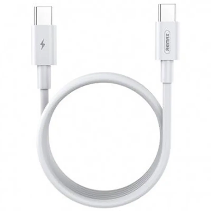 Кабель Remax RC-183с Marlik USB Type-C - USB Type-C (M/M), PD 100W, 2 м, White (6954851205906) - зображення 1