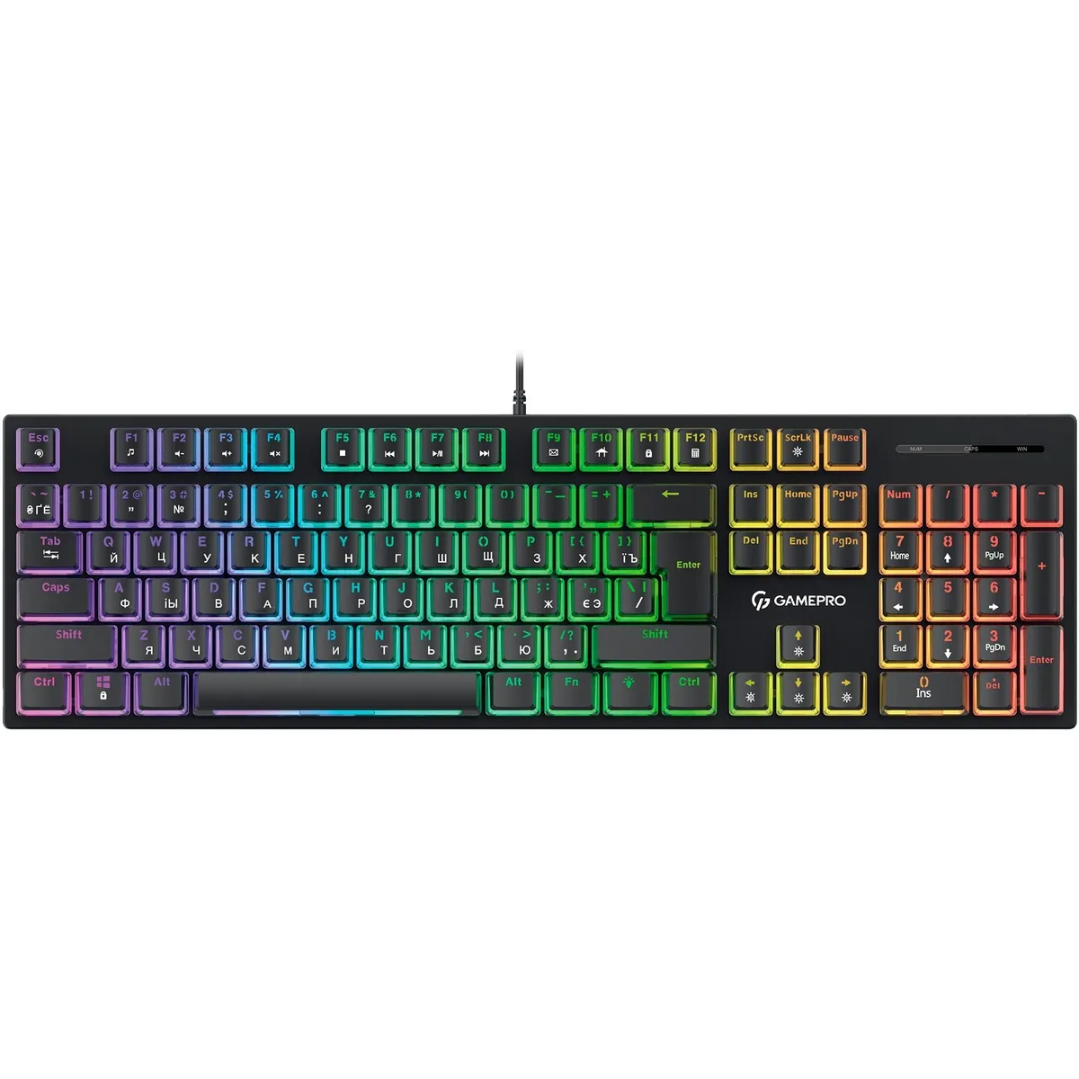 Клавіатура GamePro MK85R Black - зображення 1