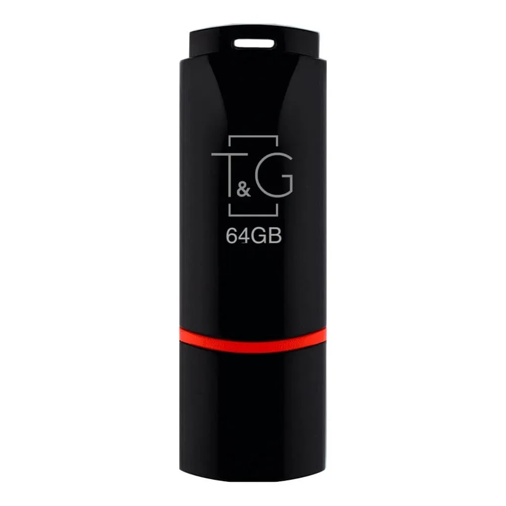 Флеш-накопичувач USB 64GB T&G 011 Classic Series Black (TG011-64GBBK) - зображення 1