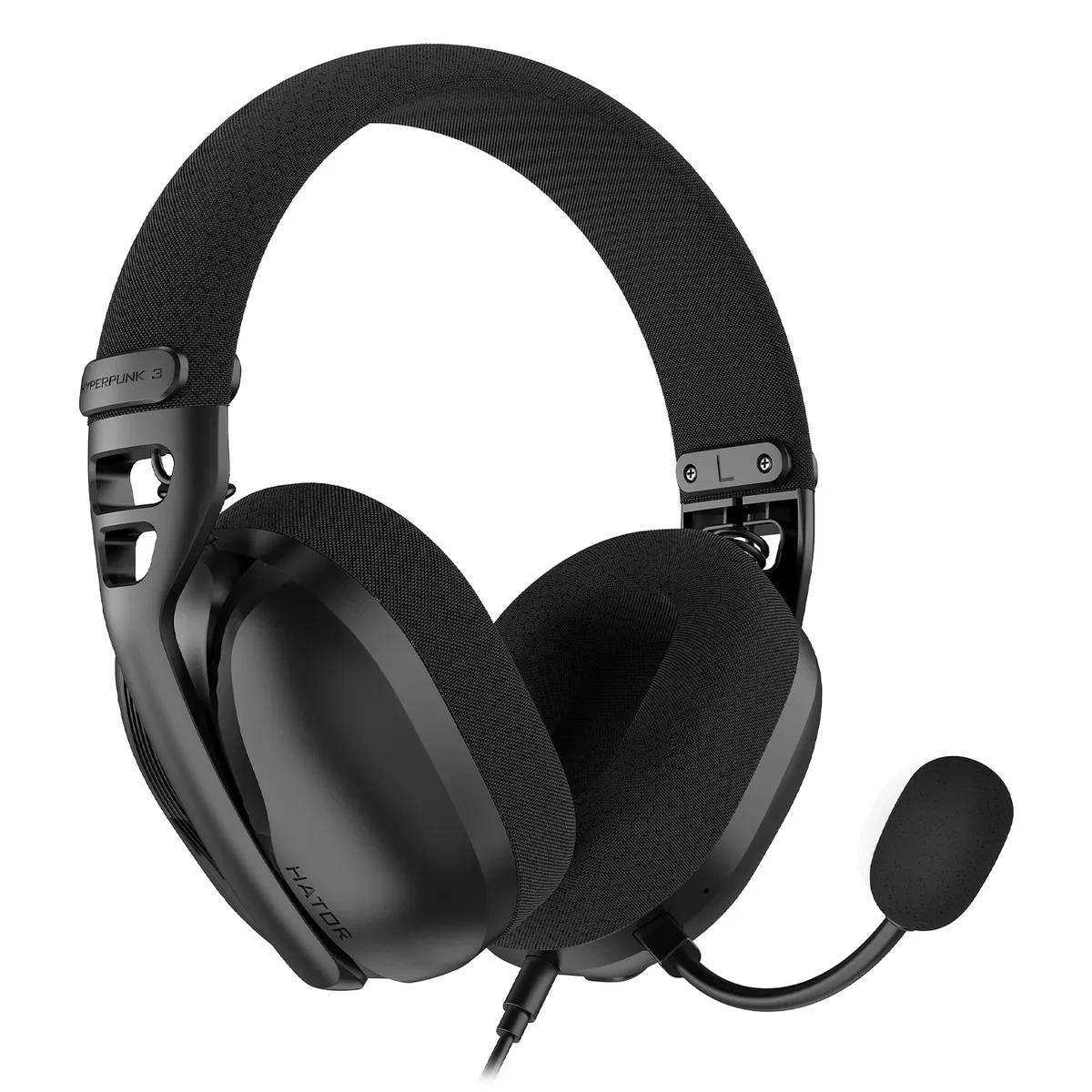 Гарнiтура Hator Hyperpunk 3 Black (ESH01) - зображення 1