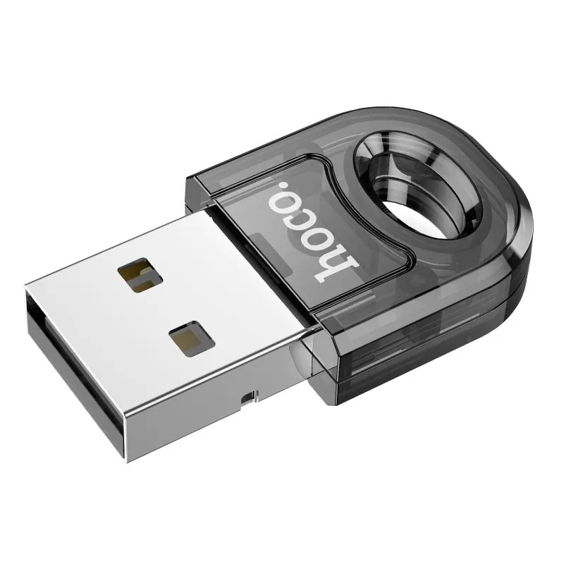 Bluetooth-адаптер Hoco UA28 v5.1 Black - мініатюра 3