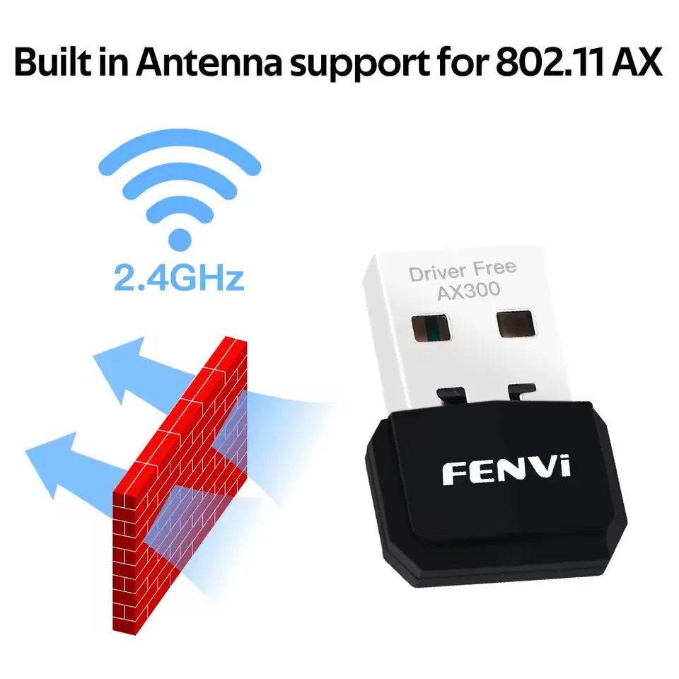 Бездротовий адаптер Fenvi FU-AX300 - мініатюра 2