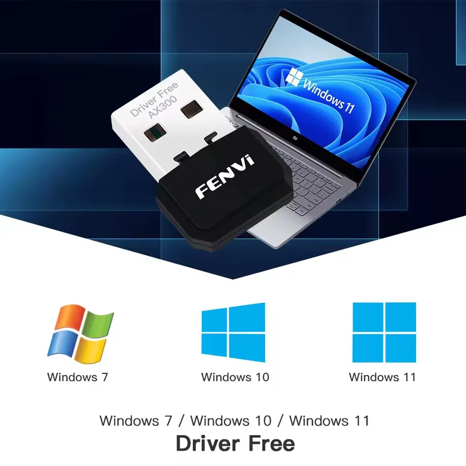Бездротовий адаптер Fenvi FU-AX300 - мініатюра 4