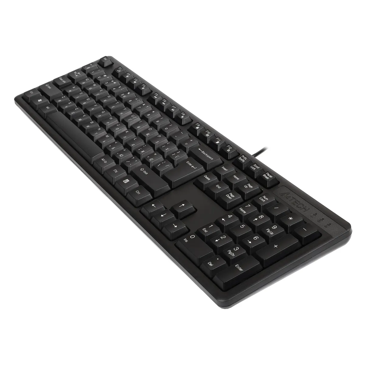 Клавіатура A4Tech KKS-3 USB Black - мініатюра 3