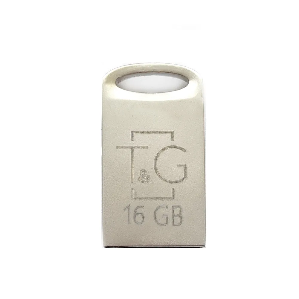 Флеш-накопичувач USB 16GB T&G 105 Metal Series Silver (TG105-16G) - зображення 1