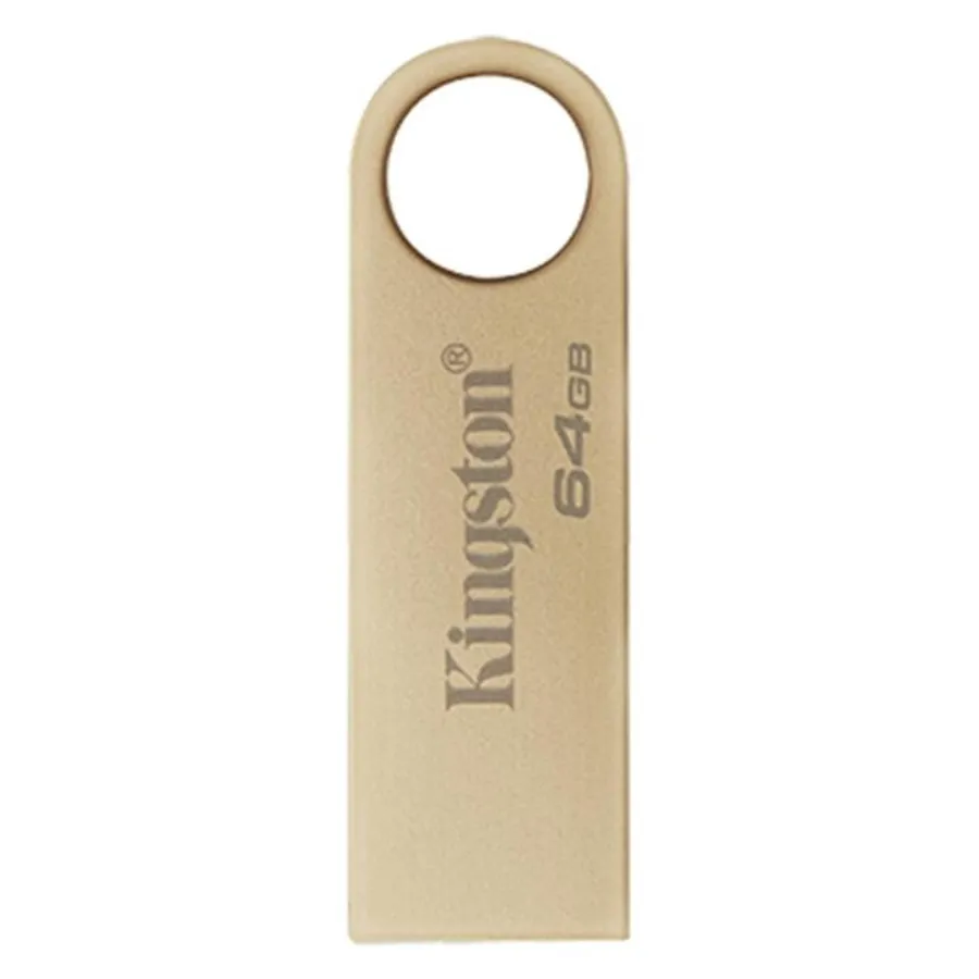 USB флеш накопичувач Kingston 64GB DataTraveler SE9 G3 Gold USB 3.2 (DTSE9G3/64GB)