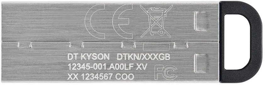 USB флеш накопичувач Kingston 128GB Kyson USB 3.2 (DTKN/128GB) - мініатюра 3