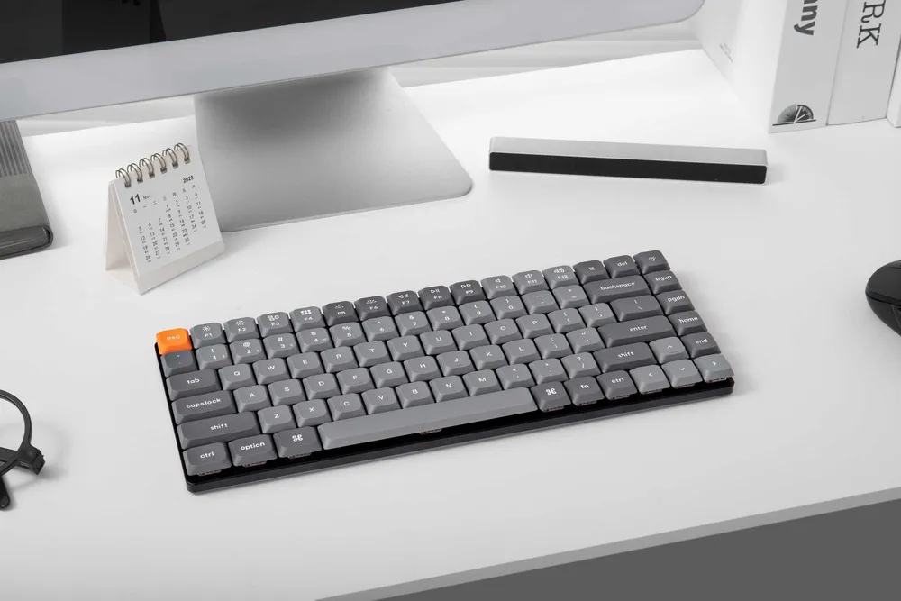 Клавіатура бездротова Keychron K3 Max, Gateron MX 2.0 Brown, Hot-Swap, RGB UA Black (K3M-H3-UA) - мініатюра 5