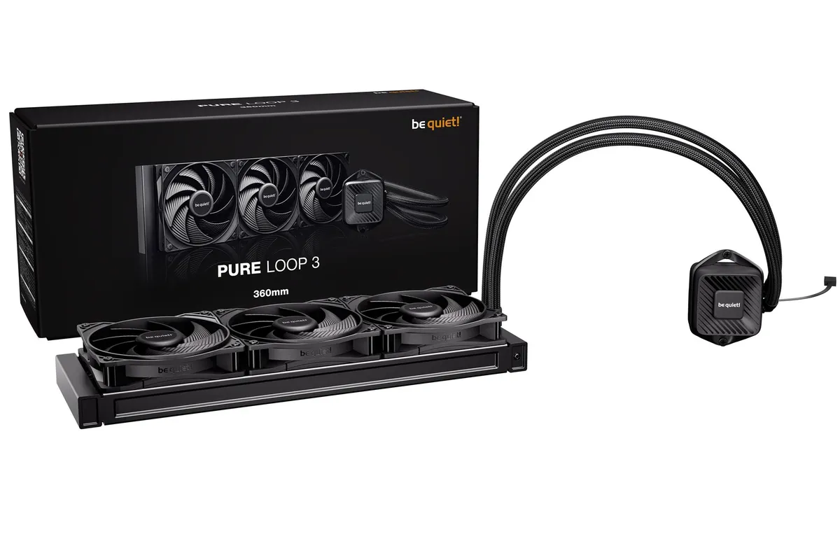 Система водяного охолодження be quiet! Pure Loop 3 360mm (BW029EU) - мініатюра 4