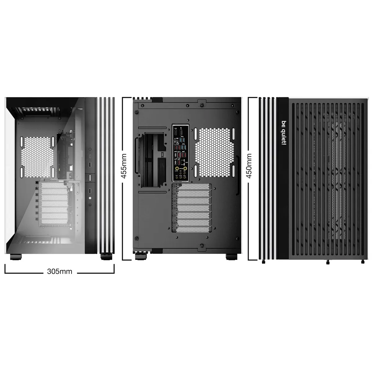Корпус be quiet! Light Base 600 DX Black (BGW65) - мініатюра 9