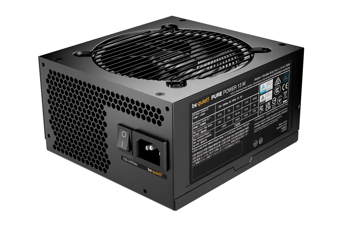 Блок живлення be quiet! Pure Power 13 M 750W (BP026EU) - мініатюра 2