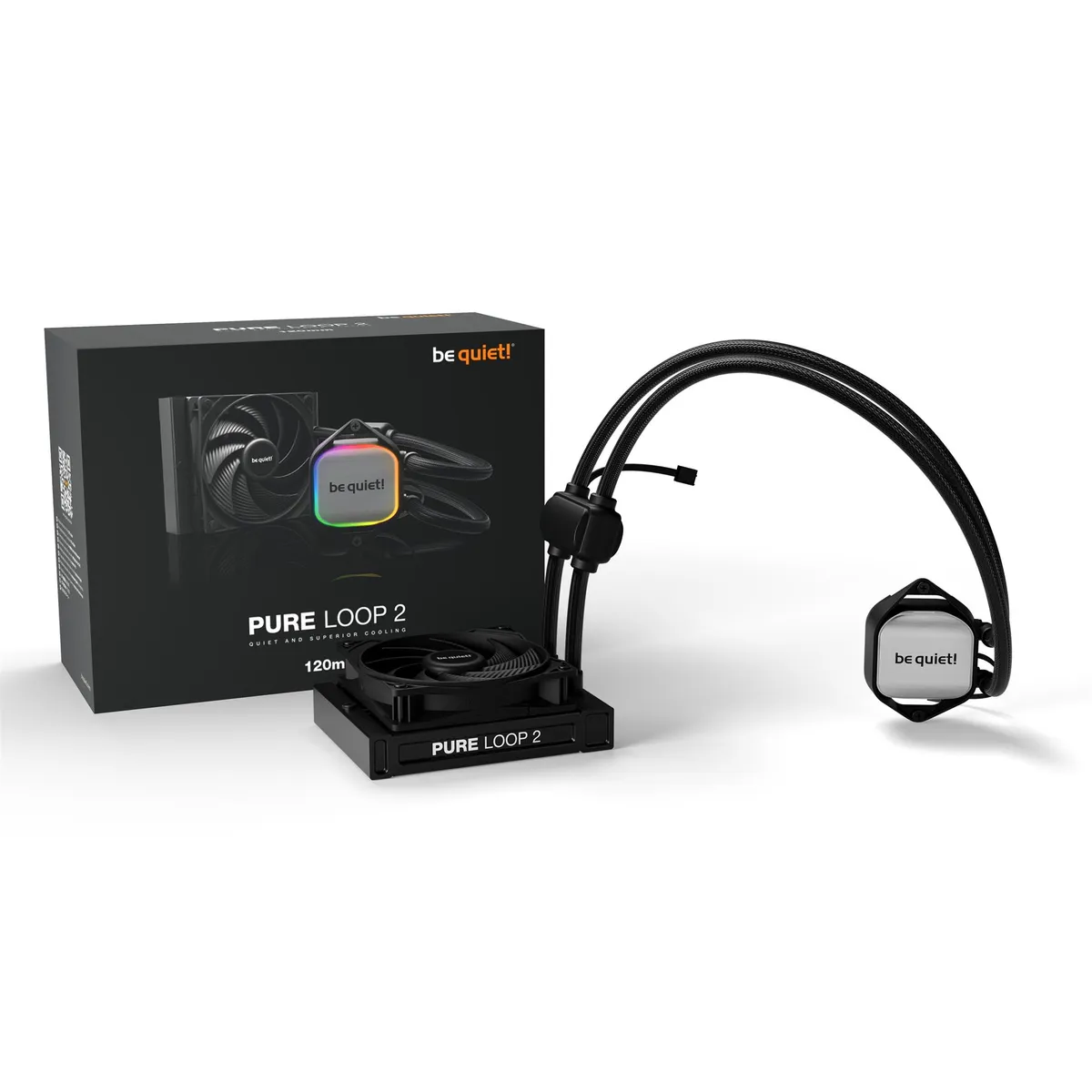 Система водяного охолодження be quiet! Pure Loop 2 120mm (BW016) - мініатюра 6