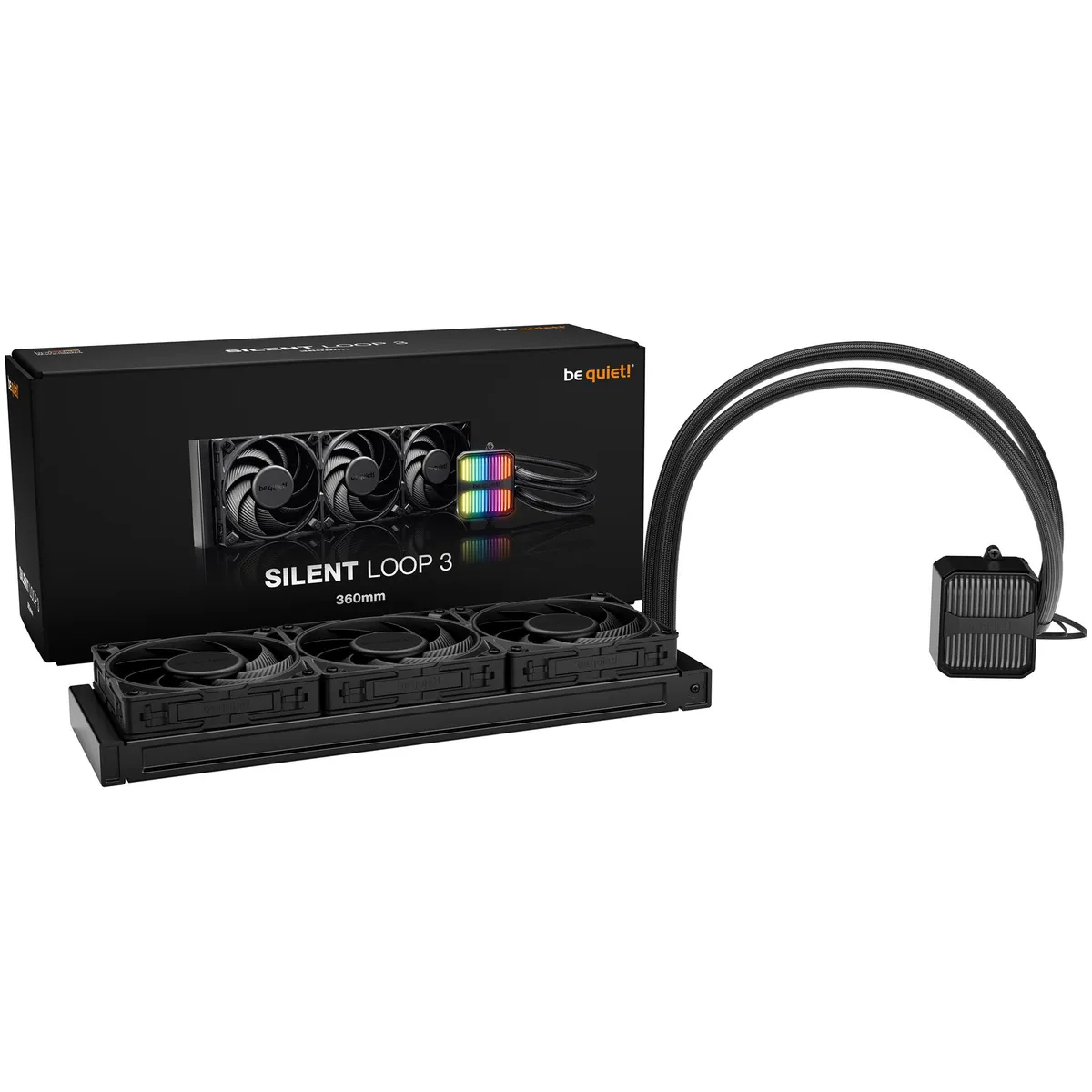 Система водяного охолодження be quiet! Silent Loop 3 360mm (BW025) - мініатюра 3