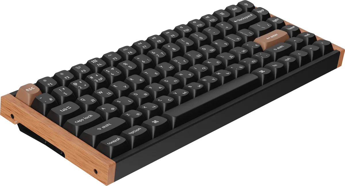 Клавіатура бездротова Keychron K2 HE Magnetic Switch Black RGB (K2H-F1-UA) - мініатюра 5