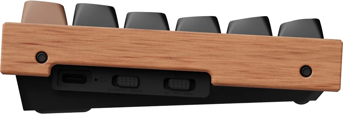 Клавіатура бездротова Keychron K2 HE Magnetic Switch Black RGB (K2H-F1-UA) - мініатюра 6
