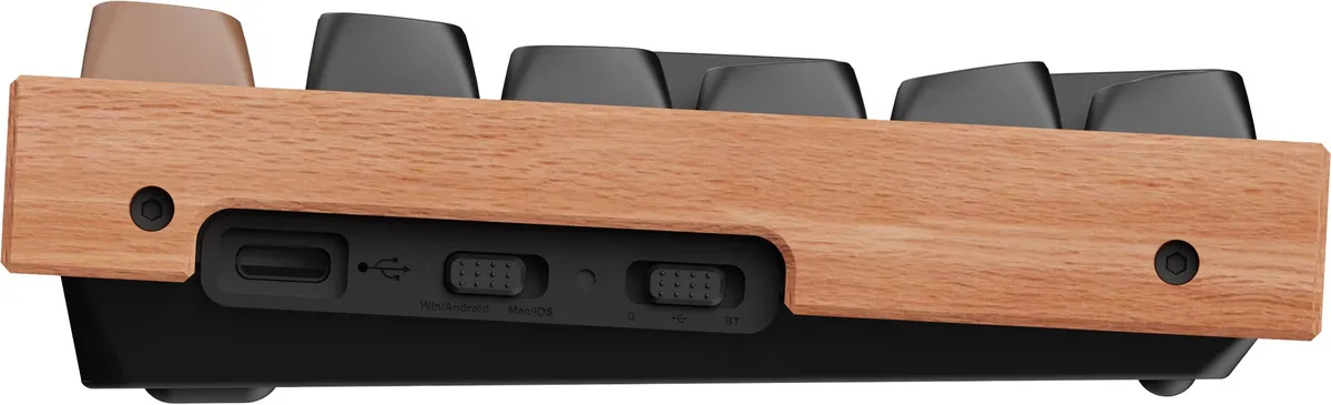 Клавіатура бездротова Keychron K10 HE Magnetic Switch Black RGB (K10H-F1-UA) - мініатюра 6