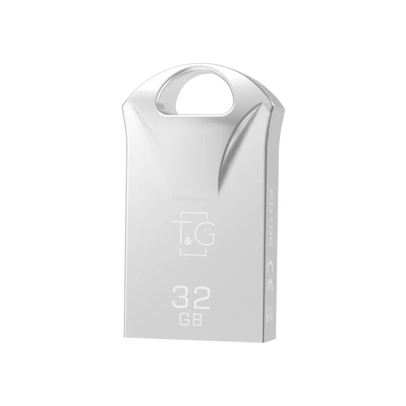 Флеш-накопичувач USB 32GB T&G 106 Metal Series Silver (TG106-32G) - мініатюра 2