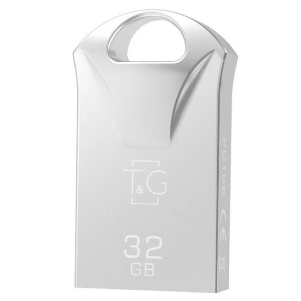 Флеш-накопичувач USB 32GB T&G 106 Metal Series Silver (TG106-32G) - мініатюра 3