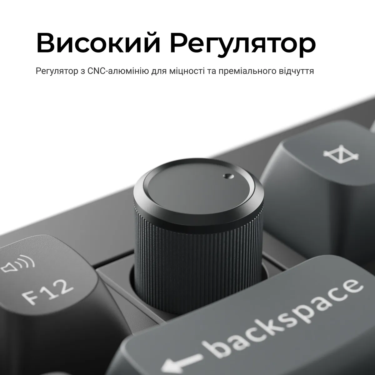 Клавіатура бездротова Keychron V3 Ultra Keychron Red Switch Black RGB (V3U-D1-UA) - мініатюра 15