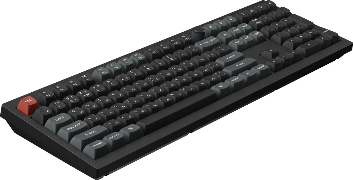 Клавіатура бездротова Keychron V6 Ultra Keychron Red Switch Black RGB (V6U-D1-UA) - мініатюра 5