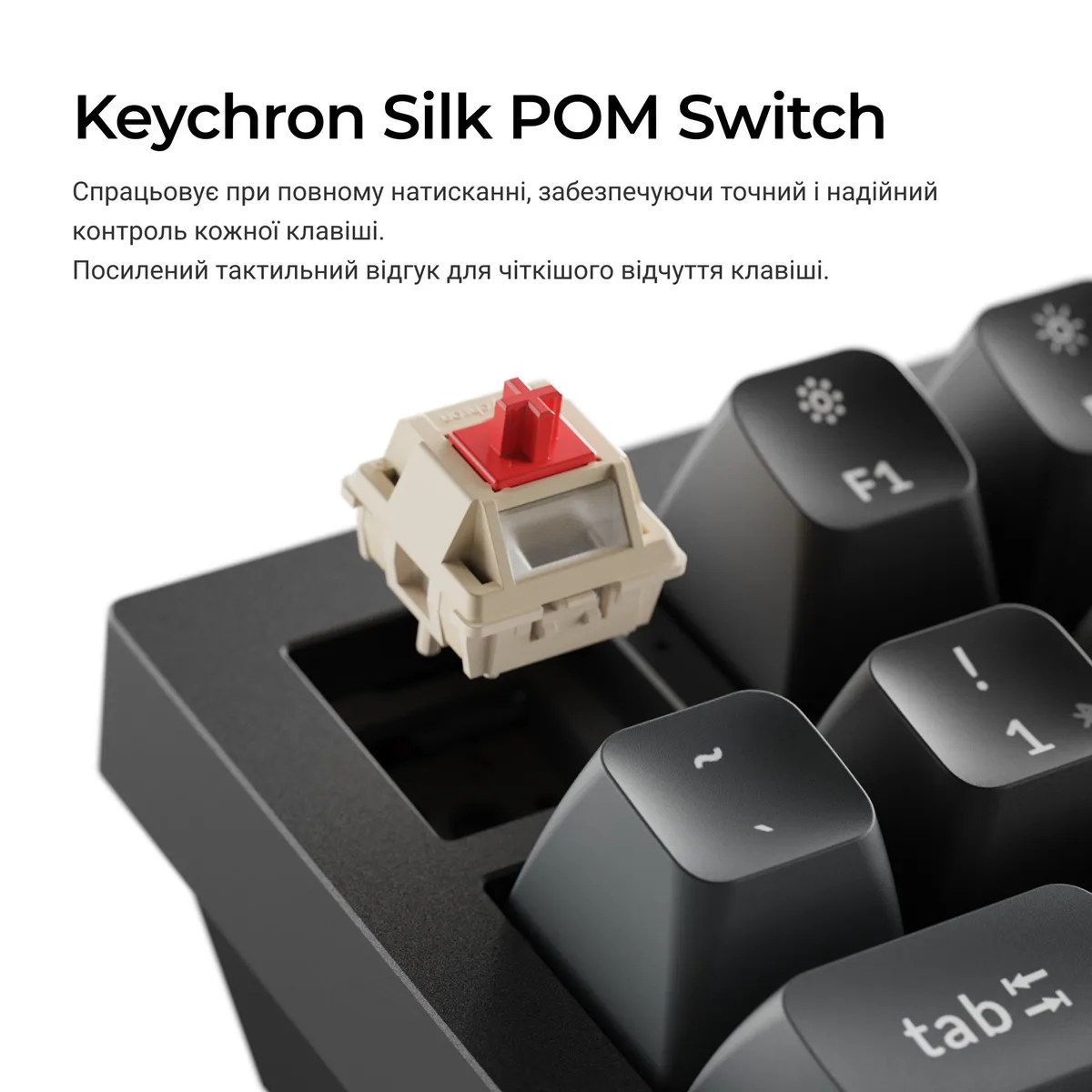 Клавіатура бездротова Keychron Q6 Ultra Keychron Red Switch Black RGB (Q6U-M1-UA) - мініатюра 9
