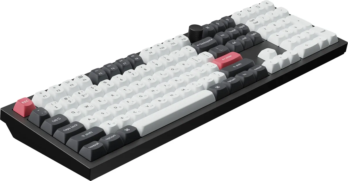 Клавіатура бездротова Keychron Q6 HE Magnetic Switch Black RGB (Q6H-M1-UA) - мініатюра 5