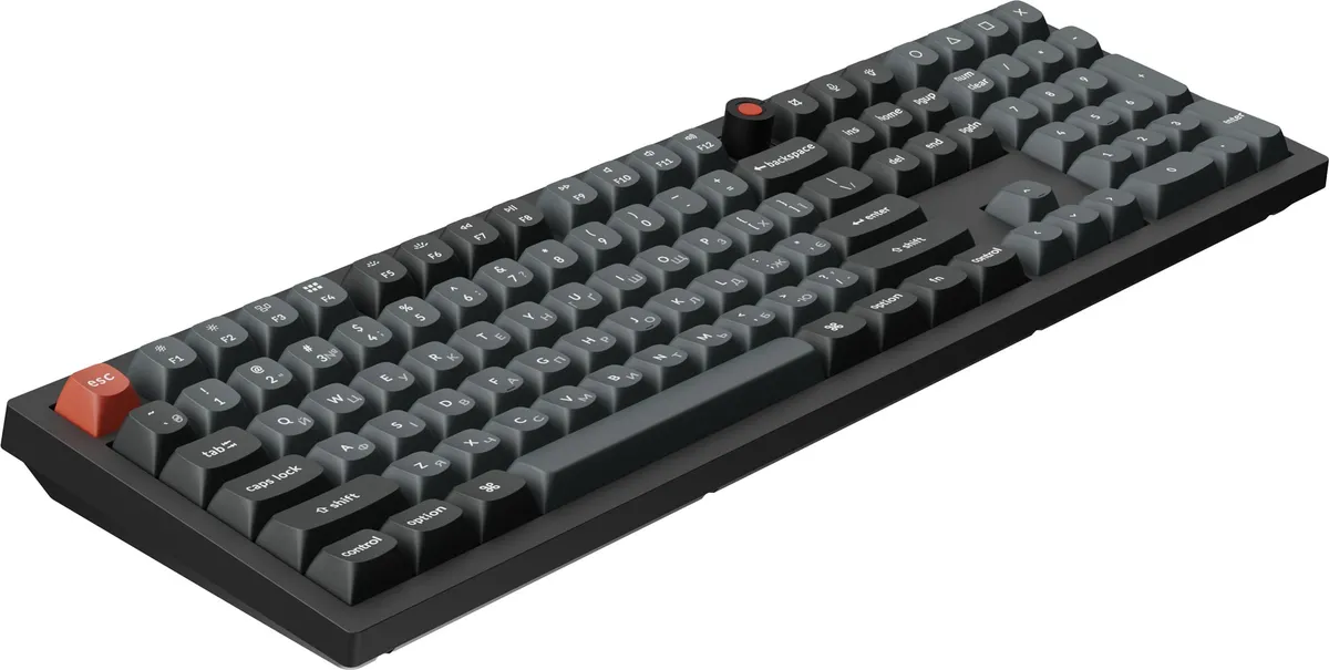 Клавіатура Keychron V6 8K Keychron Super Red Switch Black RGB (V6W-D1-UA) - мініатюра 5