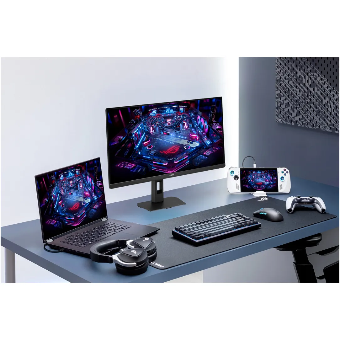 Монітор Asus 27" ROG Strix XG27UCGR (90LM0CS0-B01371) IPS Black 485Hz - мініатюра 12