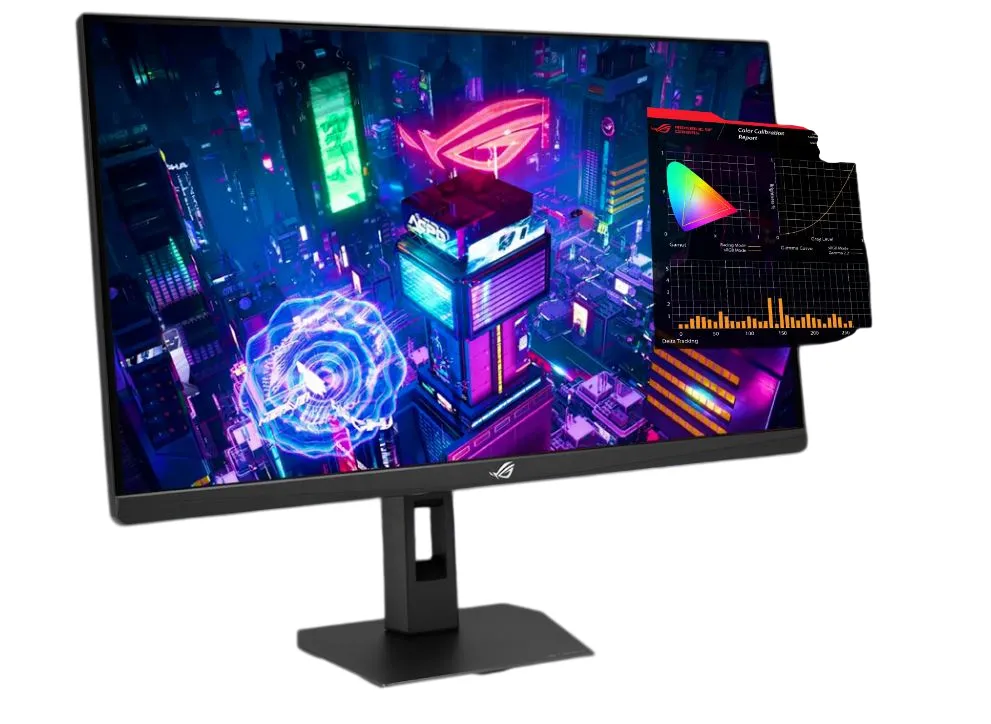 Монітор Asus 27" ROG Strix XG27UCGR (90LM0CS0-B01371) IPS Black 485Hz - мініатюра 9