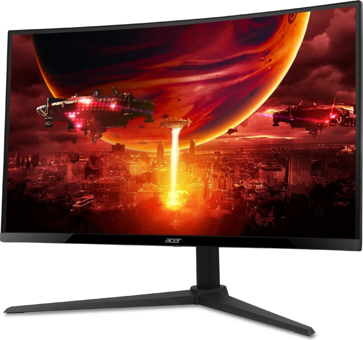 Монітор Acer 27" XZ270W0bmiiphx (UM.HX0EE.039) VA Curved Black 240Hz - мініатюра 2