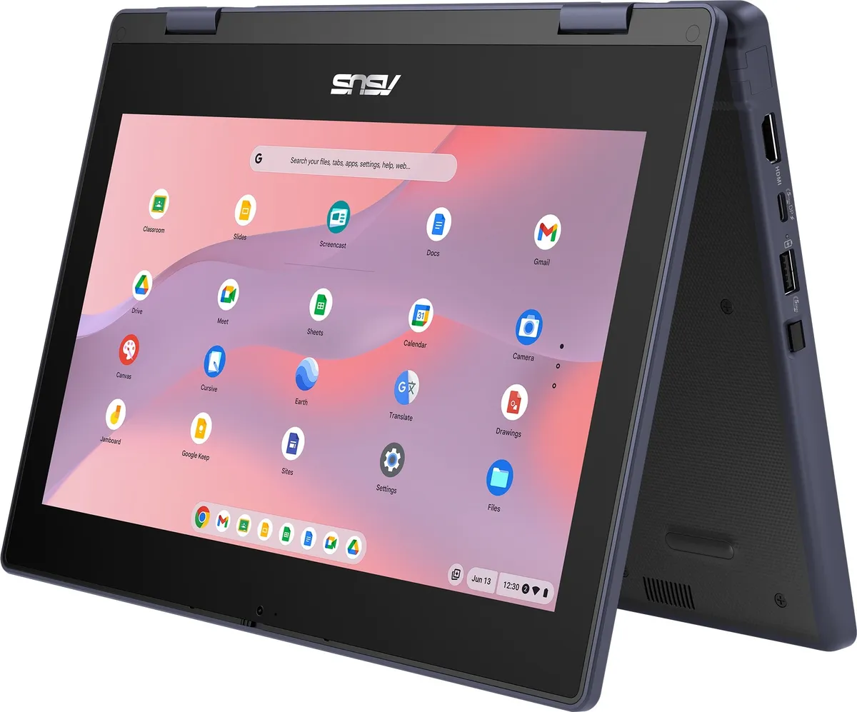 Ноутбук Asus Chromebook CZ11 Flip CZ1104FM2A-NS0267 (90NX01Q1-M01440) Mineral Grey - мініатюра 5