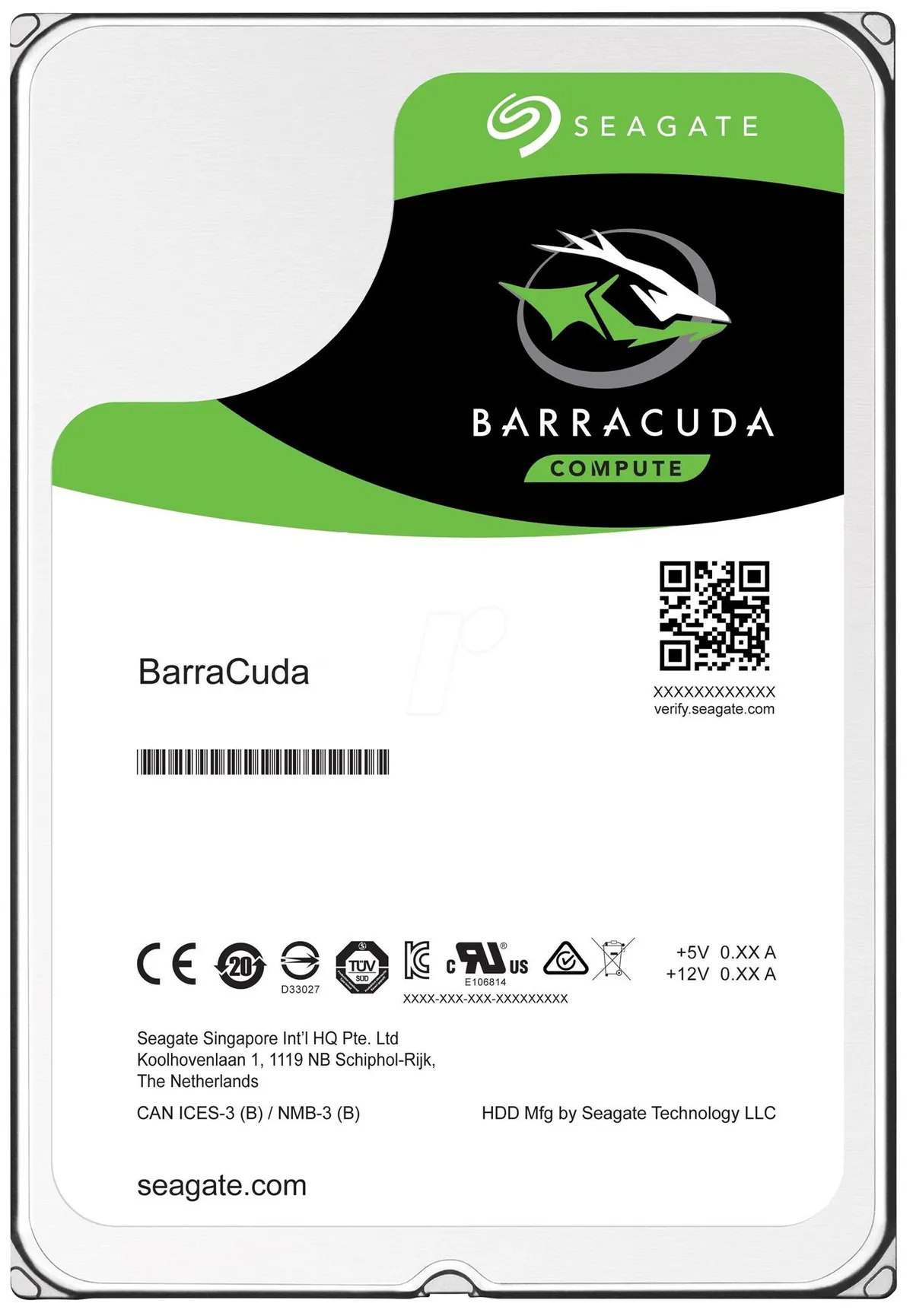 Накопичувач HDD 2.5" SATA 4.0TB Seagate BarraCuda 5400rpm 128MB (ST4000LM024) - зображення 1