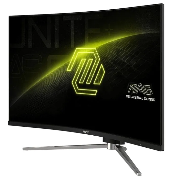 Монітор MSI 31.5" MAG 325CQRF QD E2 VA Black Curved 180Hz - мініатюра 3