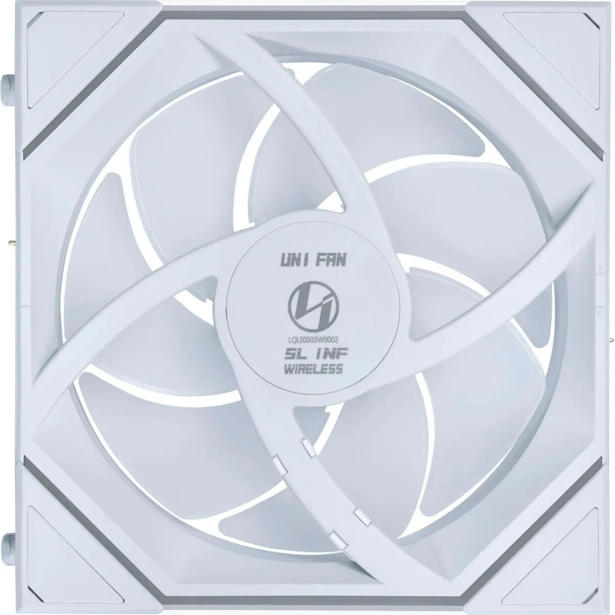 Вентилятор Lian Li Uni Fan SL-INF Wireless 120-3 White (G99.12SLIN1W3W.00) - мініатюра 8