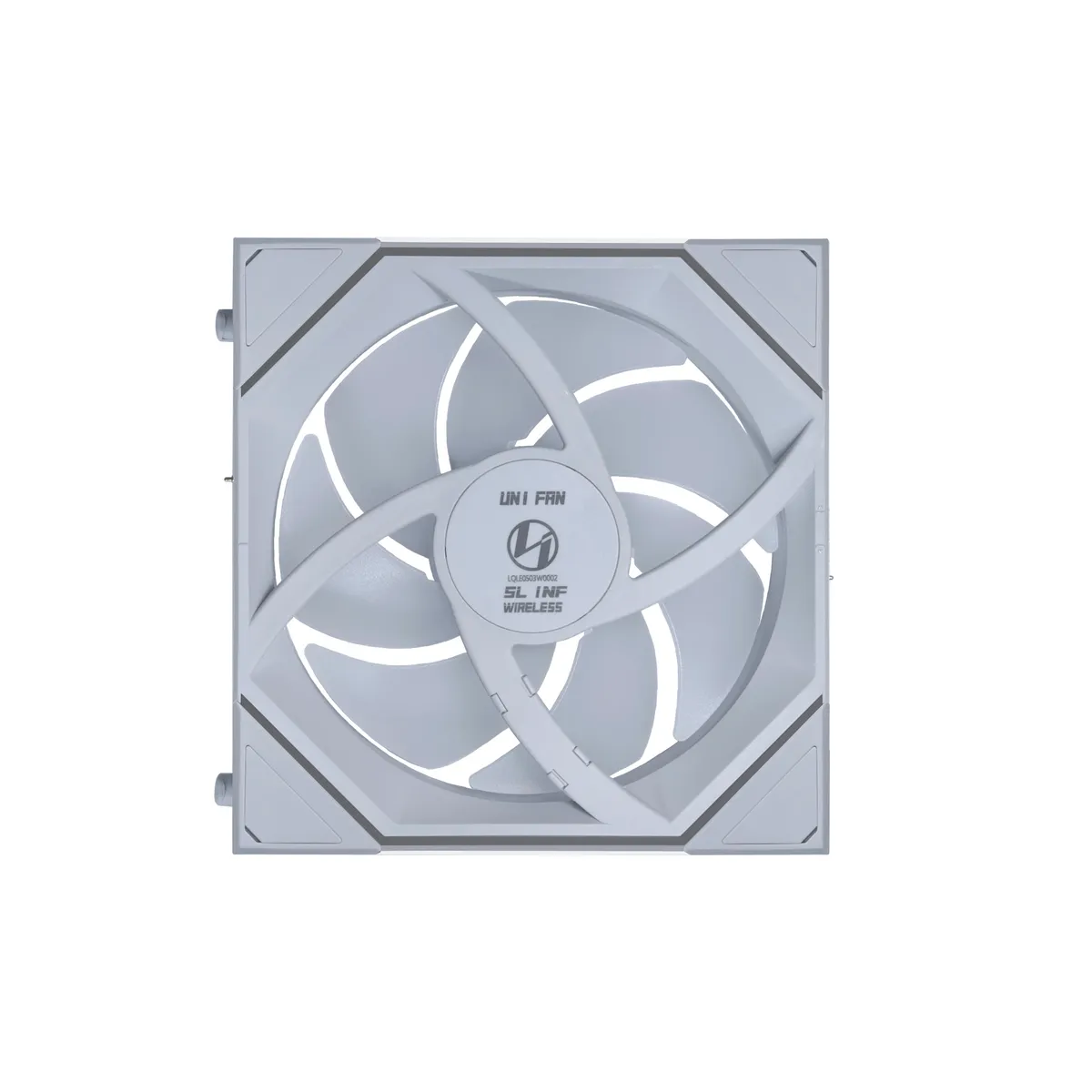Вентилятор Lian Li Uni Fan SL-INF Wireless Reverse 120-3 White (G99.12RSLIN1W3W.00) - мініатюра 6