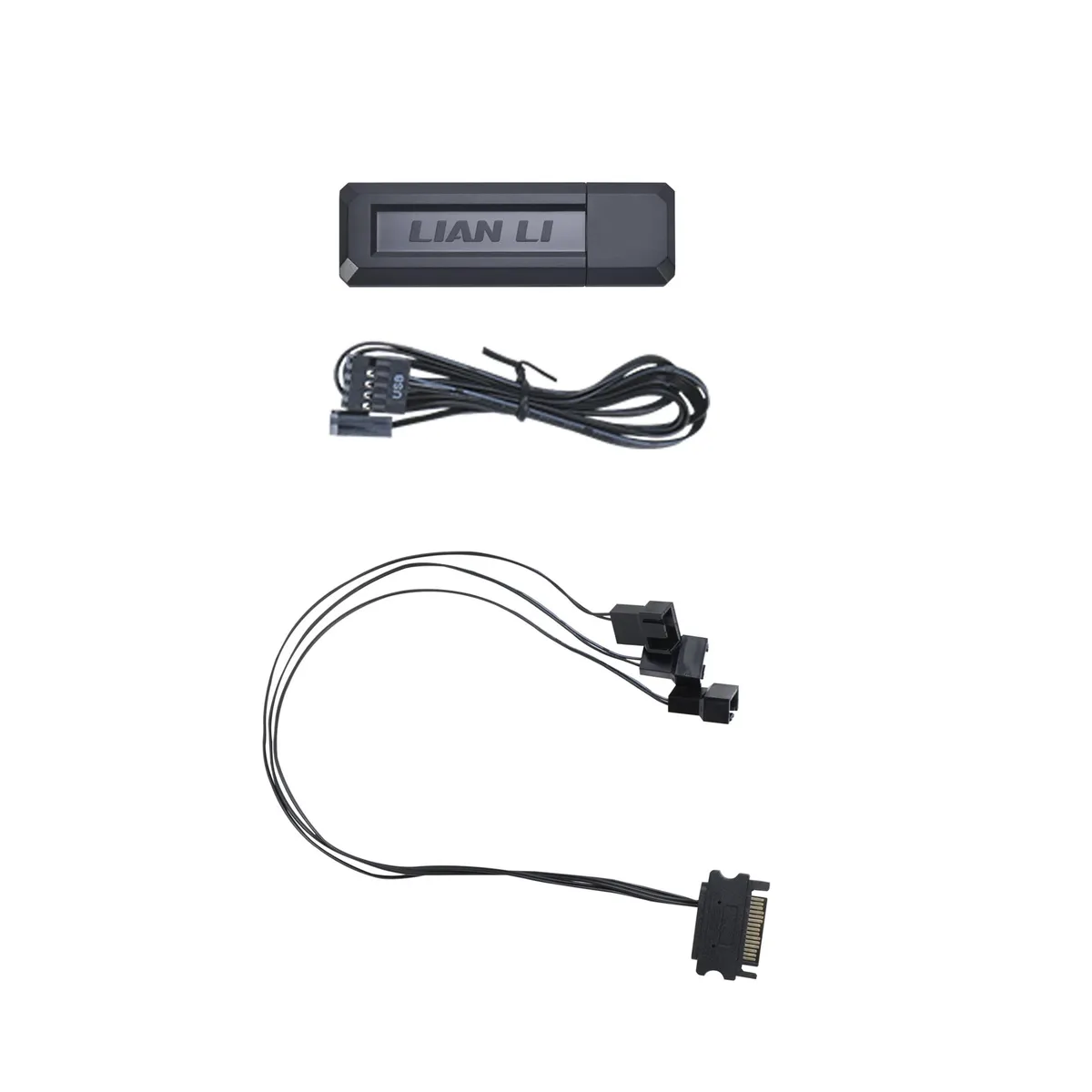 Контролер для вентиляторів Lian Li L-Wireless Controller Black (G89.RF-T-B.02) - мініатюра 2
