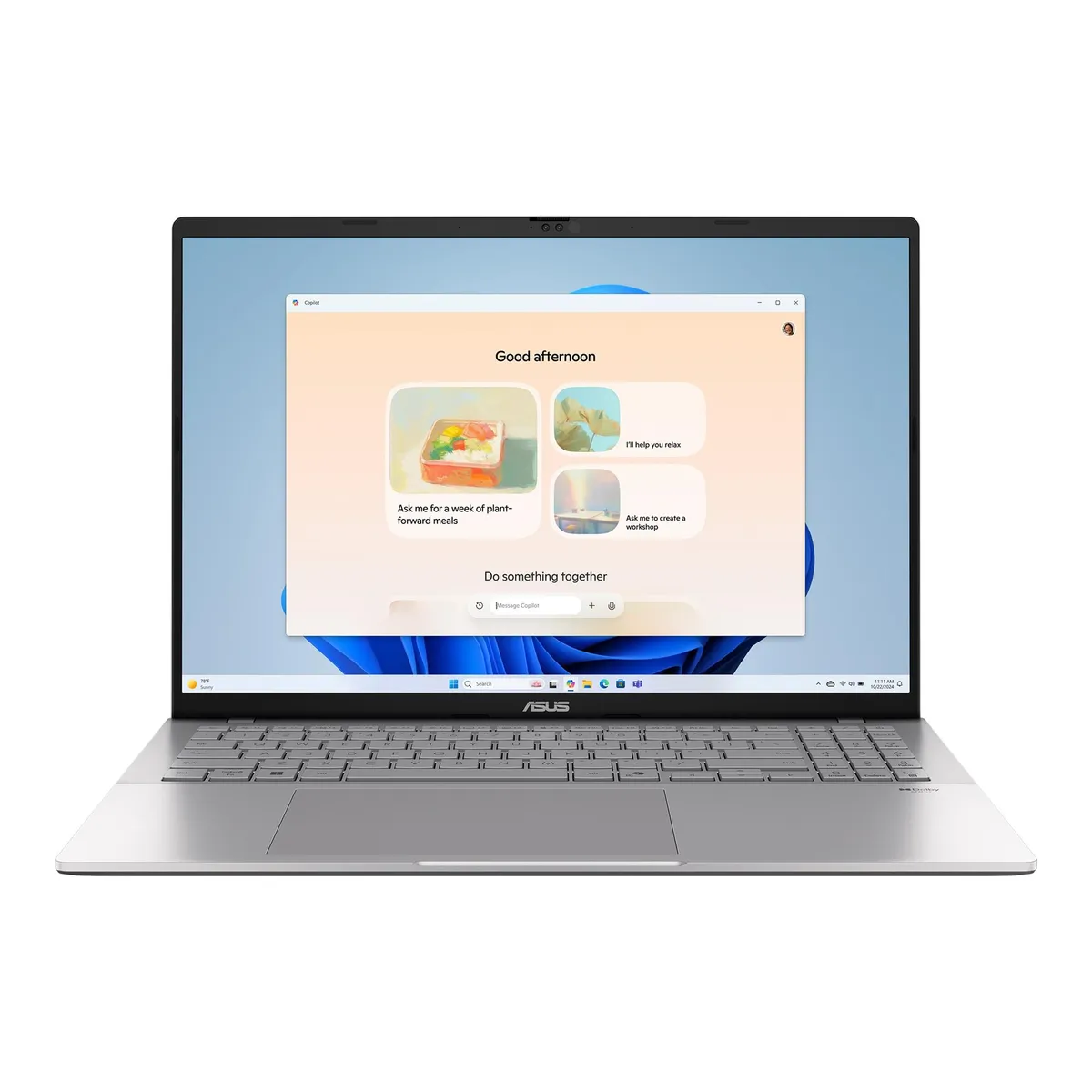 Ноутбук Asus Vivobook S16 M3607GA-SH089 (90NB17M2-M00530) Cool Silver - зображення 1