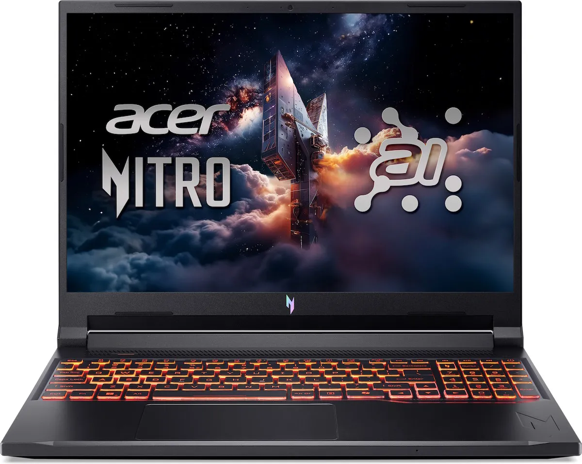 Ноутбук Acer Nitro V 16 AI ANV16-42-R0T1 (NH.U1KEX.001)(16"/Ryzen 5 240/16/RTX3050/SSD512/DOS) DB - зображення 1