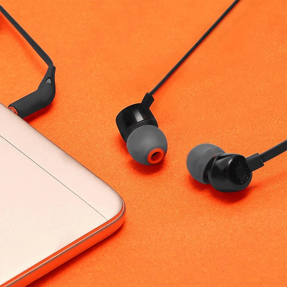 Гарнітура JBL T110 Black (JBLT110BLK) - мініатюра 12
