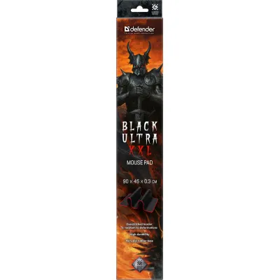 Ігрова поверхня Defender Black Ultra XXL 
900*450*3мм - мініатюра 8