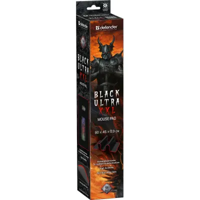 Ігрова поверхня Defender Black Ultra XXL 
900*450*3мм - мініатюра 9