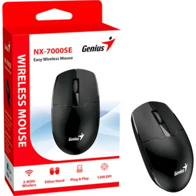 Мишка Genius NX-7000SE Wireless Black (31030032400) - мініатюра 6