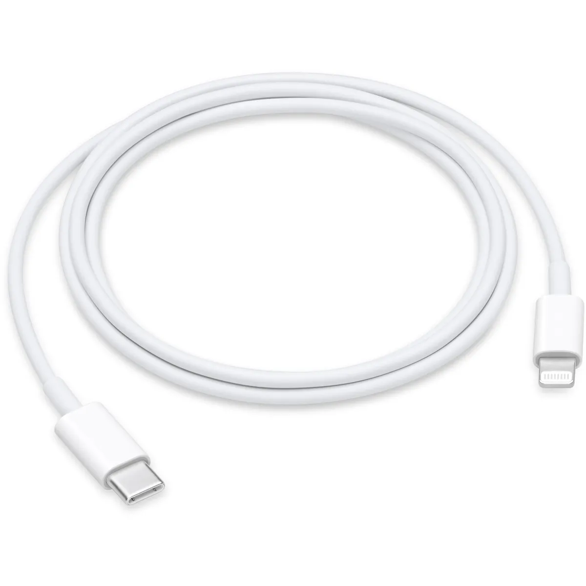 Кабель Apple USB Type-C - Lightning (M/M), 1 м, White (MUQ93ZM/A) - зображення 1