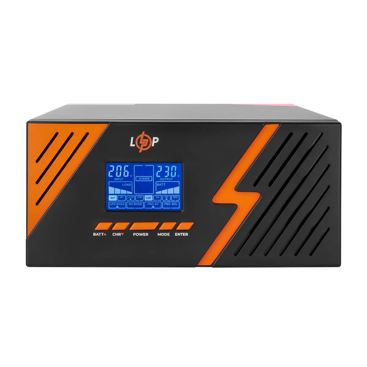 Джерело безперебійного живлення LogicPower LPM-PSW-1500VA (1050 Вт) Black - мініатюра 2