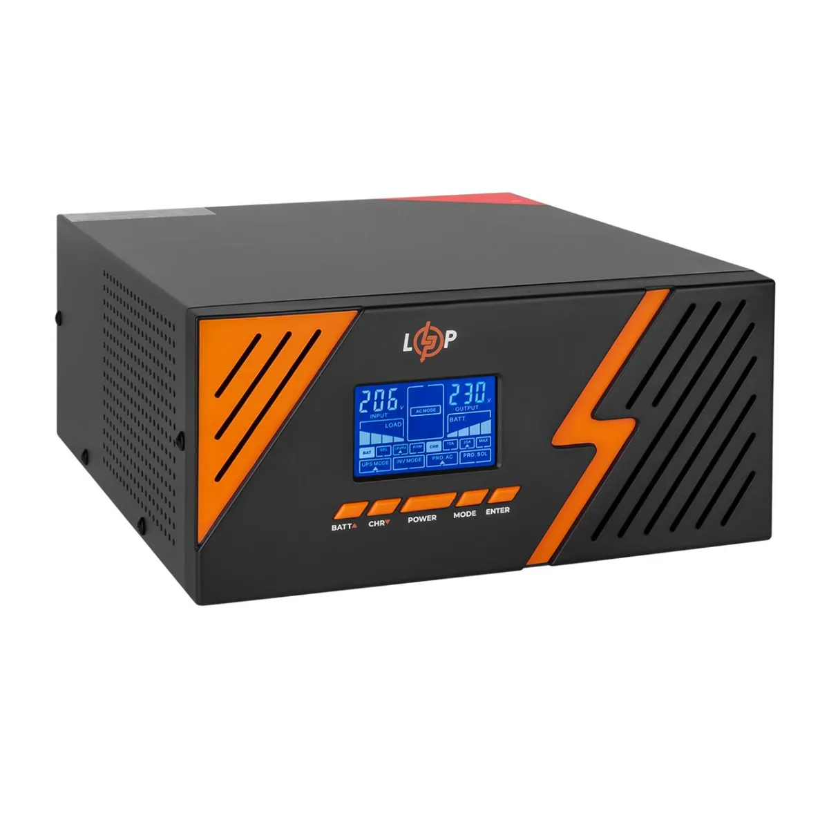 Джерело безперебійного живлення LogicPower LPM-PSW-1500VA (1050 Вт) Black - мініатюра 4