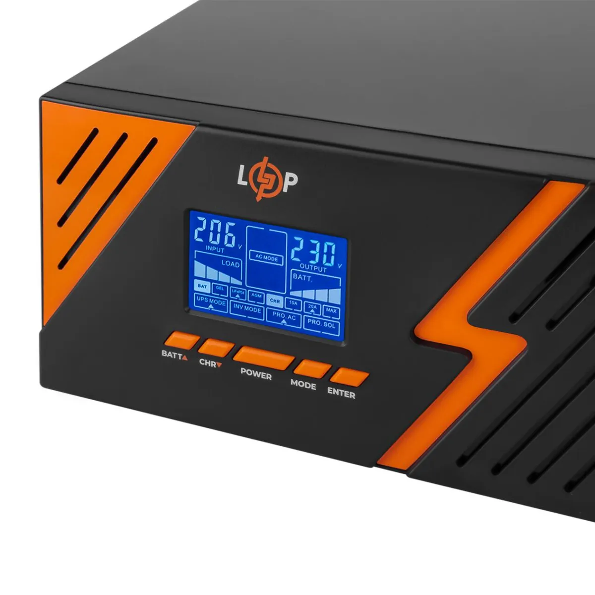 Джерело безперебійного живлення LogicPower LPM-PSW-1500VA (1050 Вт) Black - мініатюра 7