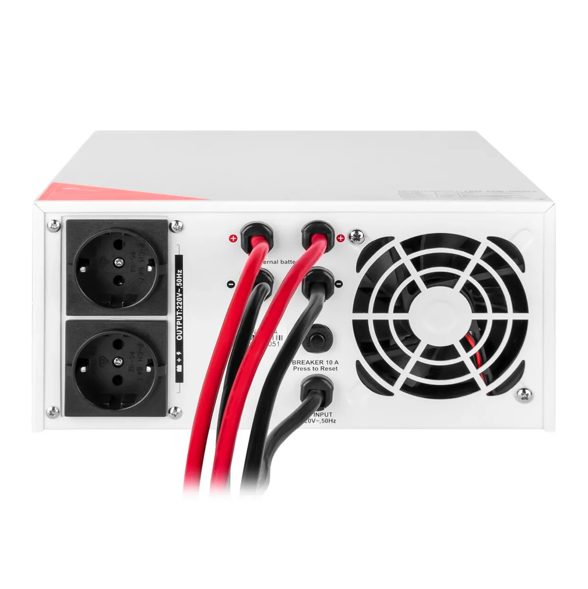 Джерело безперебійного живлення LogicPower LPM-PSW-1500VA (1050 Вт) White - мініатюра 6