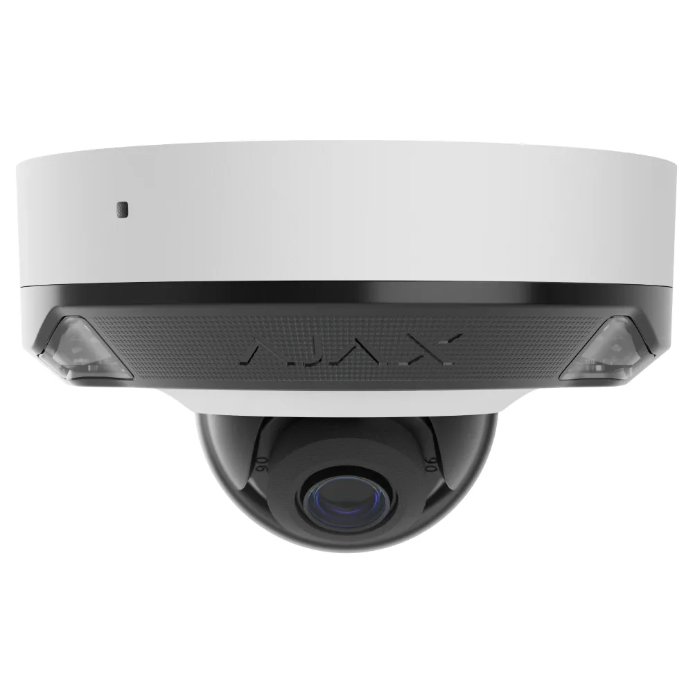 IP-камера Ajax DomeCam Mini HL White 8МП (2.8мм) - зображення 1