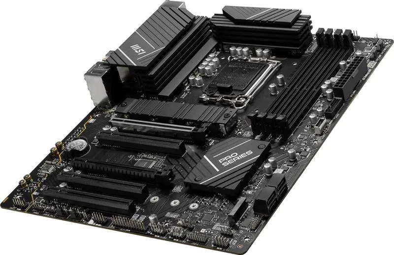 Материнська плата MSI Pro B760-P WiFi DDR4 Socket 1700 - мініатюра 4